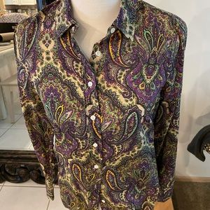 Paisley JCrew shirt